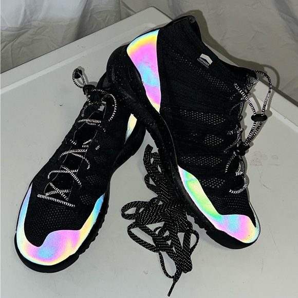 Nike Flyknit Trainer Chukka FSB Black/Deep Burgundy/Hyper Crimson. New In Box. - Picture 4 of 6